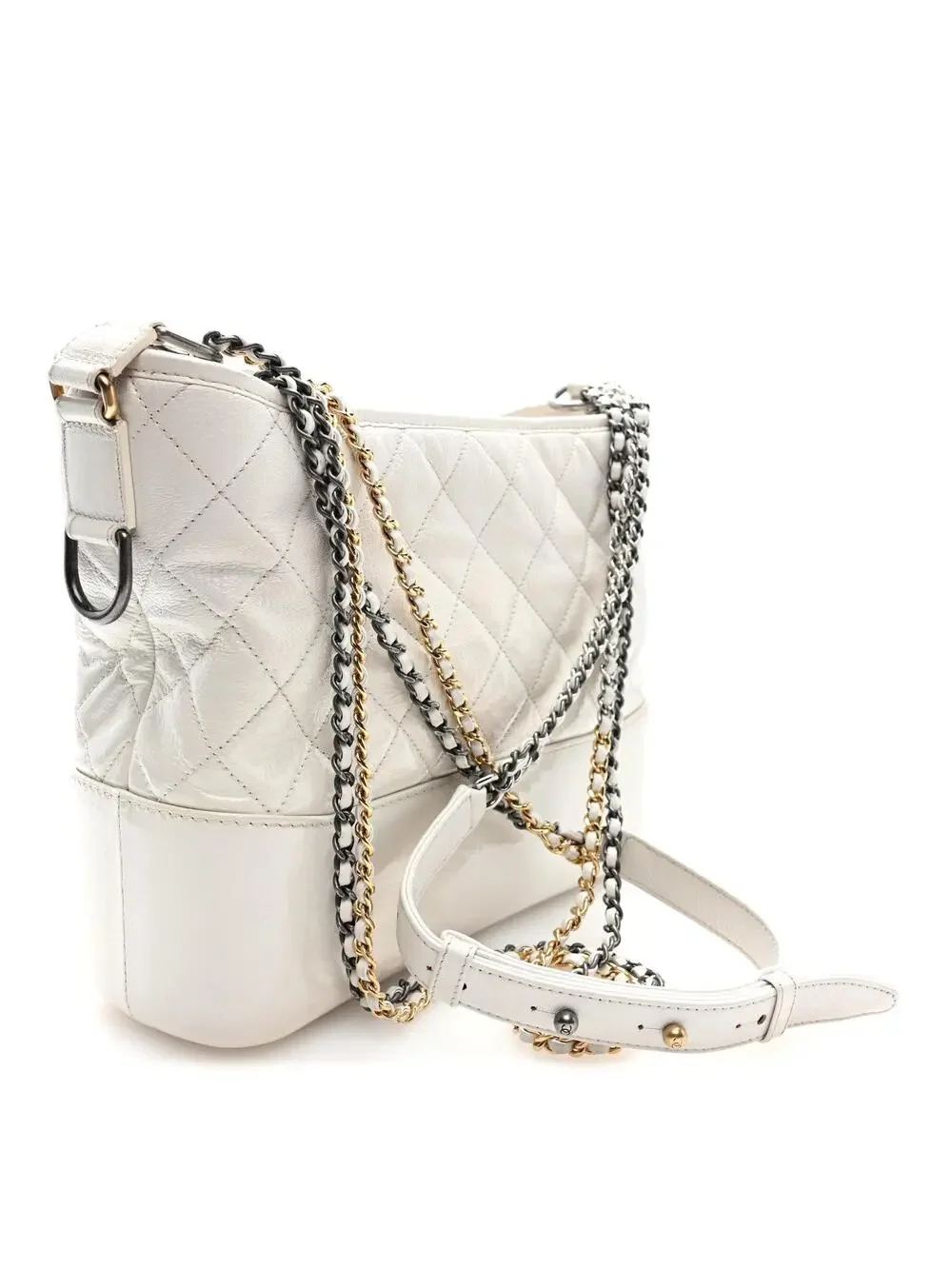 Chanel Patent Goatskin Quilted Medium #342109C17B